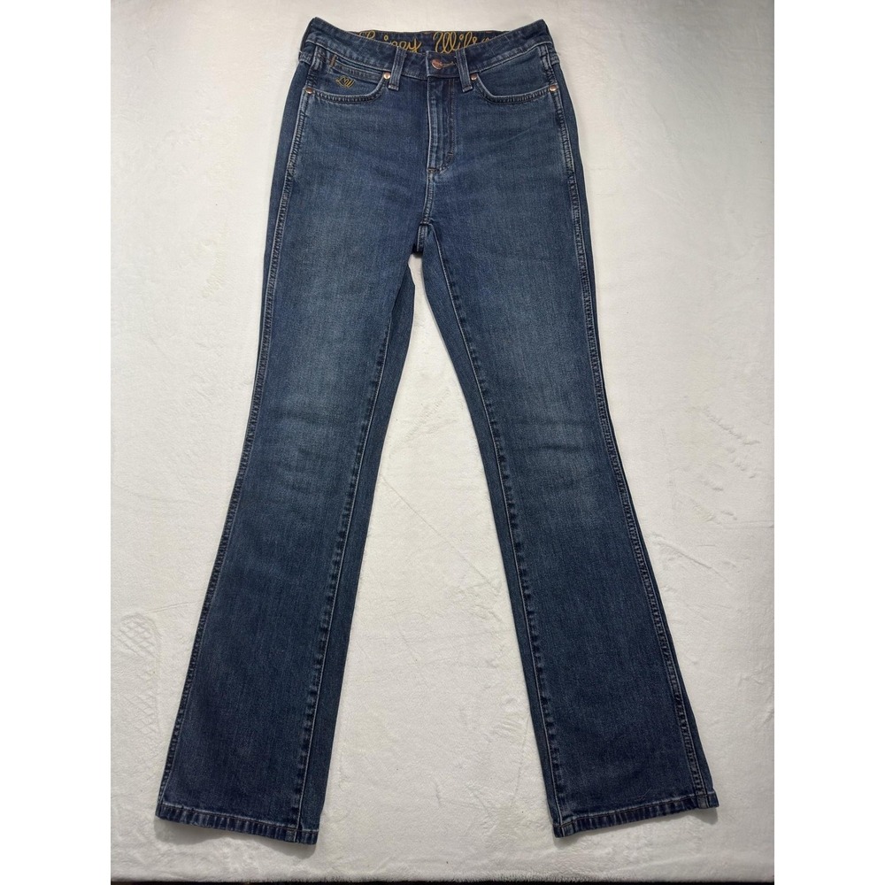 Wrangler Jeans Womens 32x30 Blue Mid Rise Bootcut Denim Lainey Wilson Collab